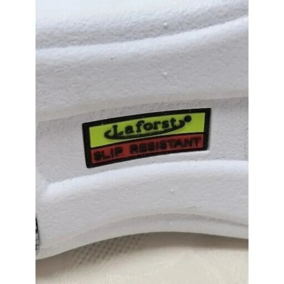 Laforst Rachel 7003 Women's Leather Nonslip Server Waitress Slip On Clog size 11 - Picture 7 of 9